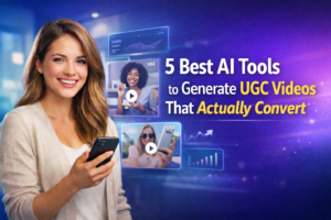 Read more about the article 5 Best AI Tools to Generate UGC Videos That Actually Convert in 2026