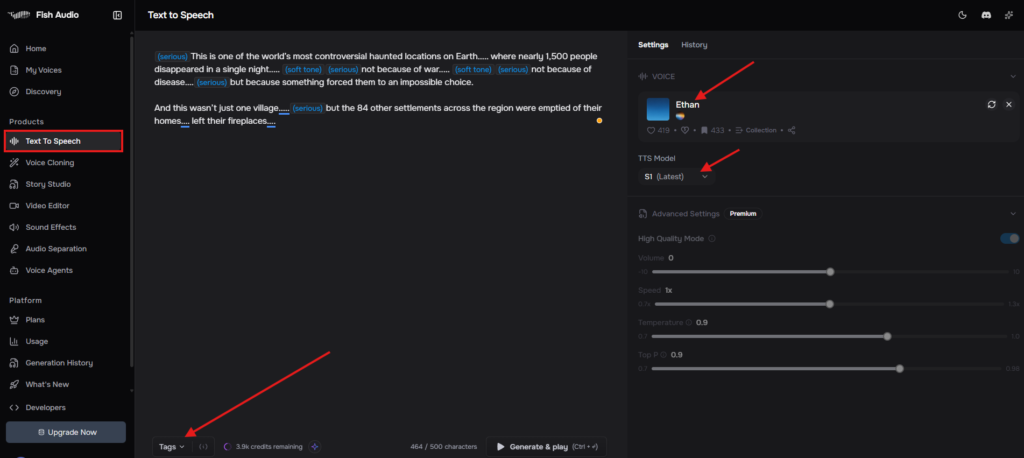 Fish.audio vs Elevenlabs 