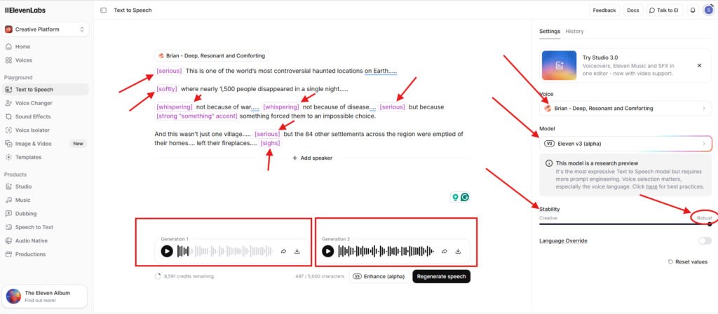 Fish.audio vs Elevenlabs