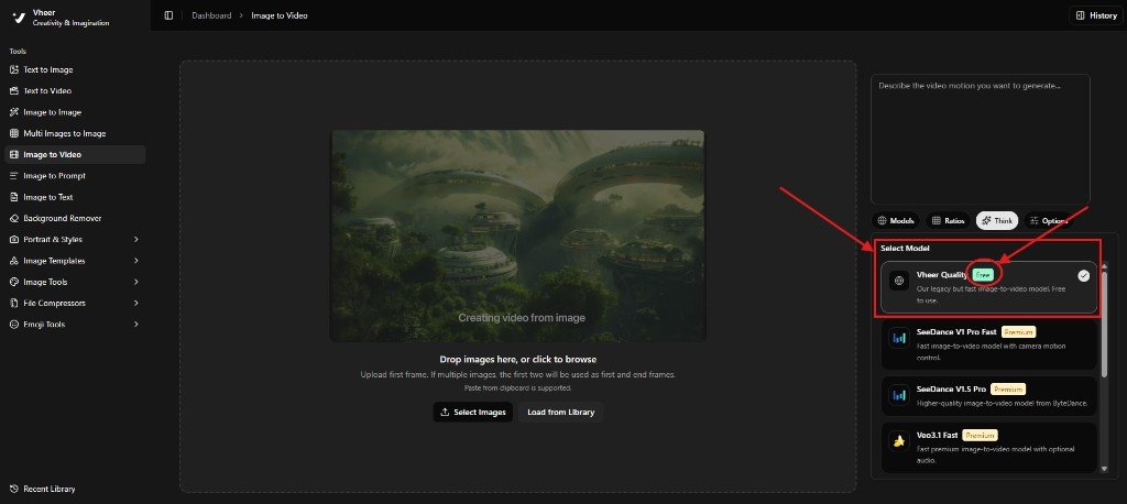 Vheer quality ai model (FREE)