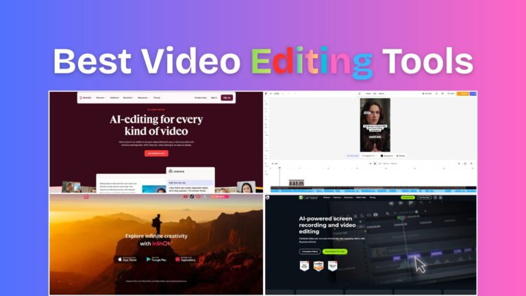Best Video Editing Tools for UGC