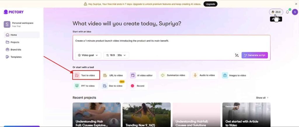 Pictory ai text to video review
