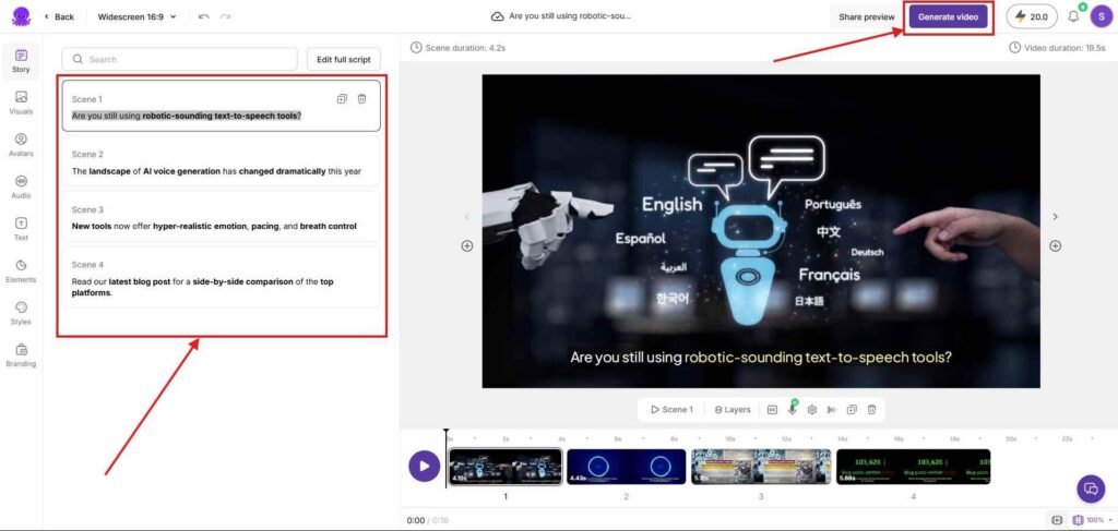 Pictory ai video editing