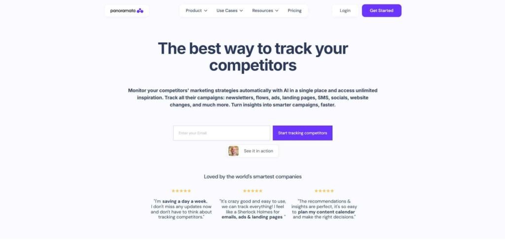 Panoramata best for brand and creative benchmarking